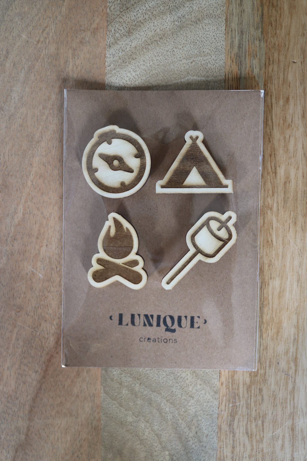 Magneet set van 4 | Kamperen