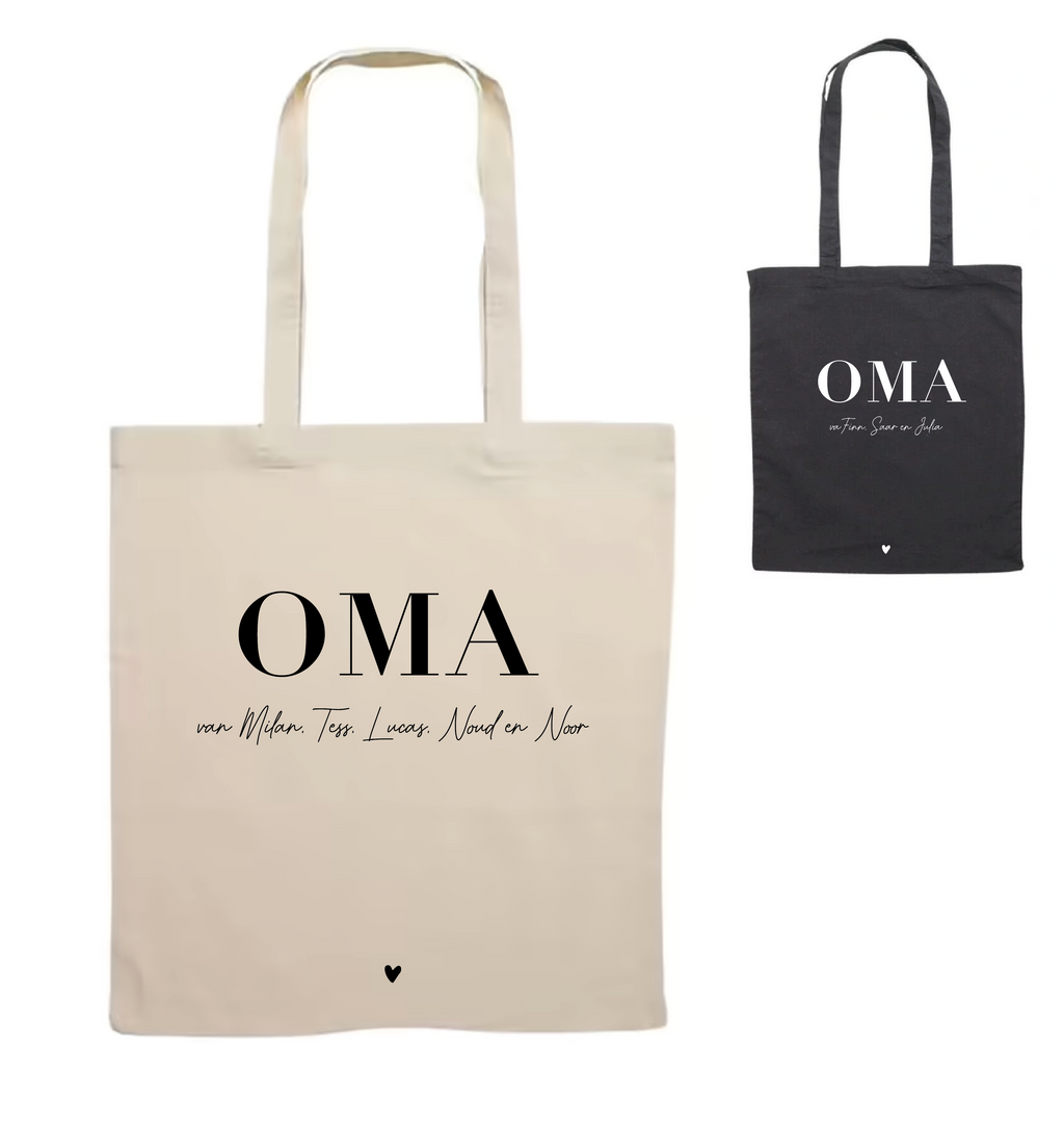 Katoenen Tas | oma van...